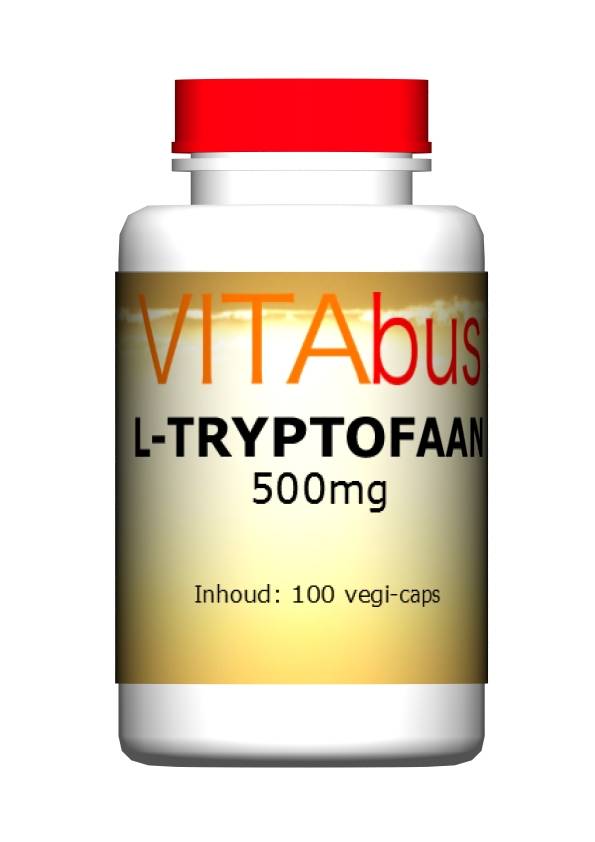 Vitabus L-Tryptofaan  100 vegetarische capsules