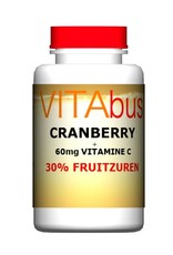 Vitabus Cranberry met Vitamine C 150 vegetarische capsules