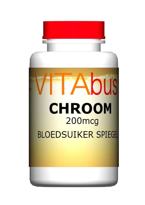Vitabus Chroom 250 vegetarische tabletten