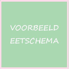 Eet schema fase proteine dieet