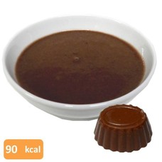 Proteïne flan chocolade smaak