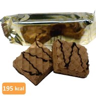 dietisnack wafel chocolade