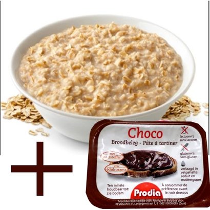 Proteïne havermout met echte choco