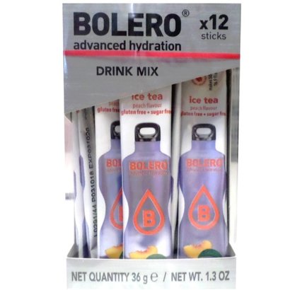 Bolero drink mix Ice tea perzik (12 sticks)