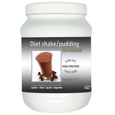 Pot shake/pudding pure chocolade smaak