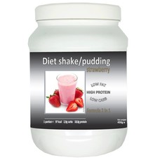 Pot shake/pudding aardbei smaak