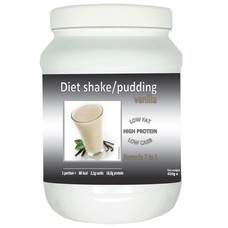 Pot shake/pudding vanille smaak