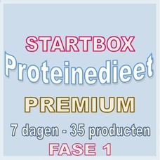 7 dagen FASE 1 startbox voor een premium proteinedieet