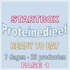 7 dagen FASE 1 startbox voor een READY TO EAT proteinedieet