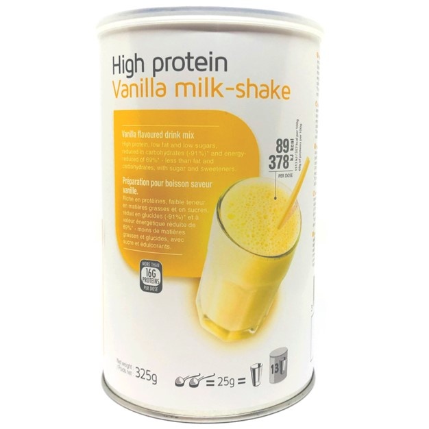 High protein vanilla milkshake │ Maaltijdvervangers voor elk dieet