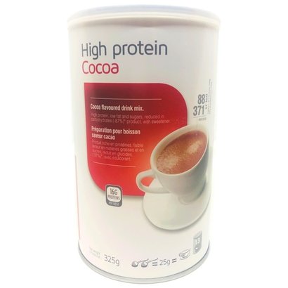 High protein chocolate drink (warme chocolade  drank)