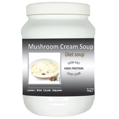 Pot proteine champignonroomsoep