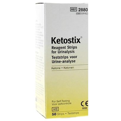 Ketostix (50 zelftesters voor controle op ketose)