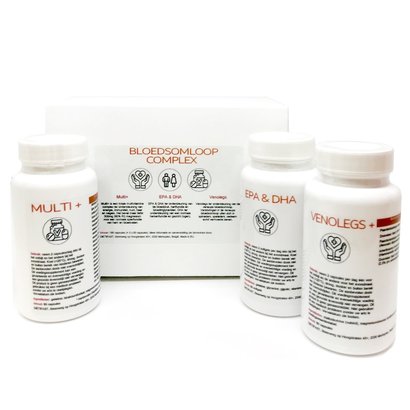 Bloedsomloop complex (voor 1 maand ofwel 180 capsules)