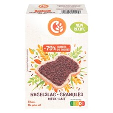 Hagelslag melkchocolade low carb (200g)