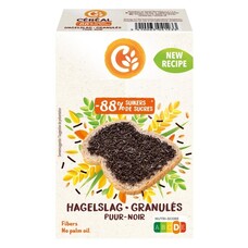 50% KORTING - Hagelslag pure chocolade low carb (200g)