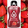 Bolero drink mix Strawberry (12 sticks): een koolhydraatarme limonade in aardbeien smaak
