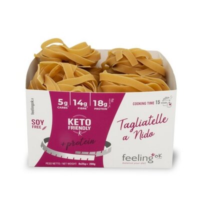 Feeling OK Koolhydraatarme Proteïne Tagliatelle a nido 200 gram