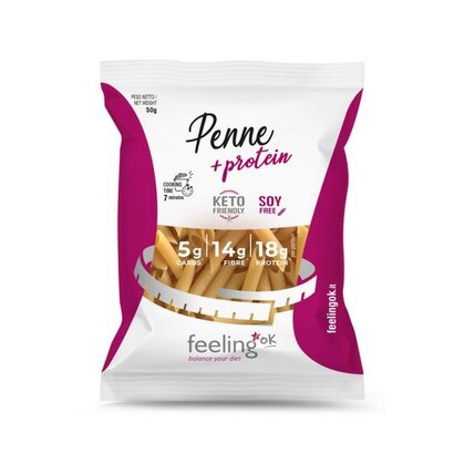 Feeling OK Koolhydraatarme Proteïne Penne pasta 50 gram