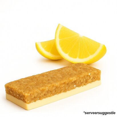 Proteïne ontbijtreep lemon pie