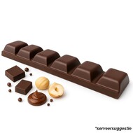 Praline proteine repen met chocolade