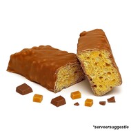 Chocolade karamel crisp reep
