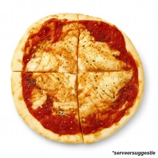 Kant en klare proteïne pizzabodem met tomatensaus (per 2 stuks)