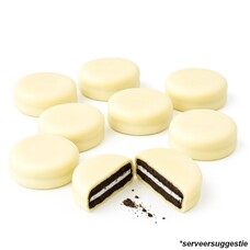 Oreo style proteïne koek witte chocolade (per 8)