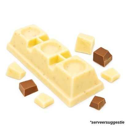 6 + 4 GRATIS - Proteine witte chocolade crunch reep