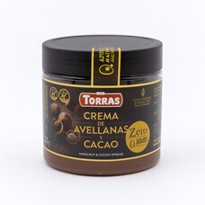Torras premium chocopasta met hazelnoten