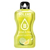 Bolero drink mix lemon & lime (12 sticks): koolhydraatarme limonade in citroen en limoen smaak