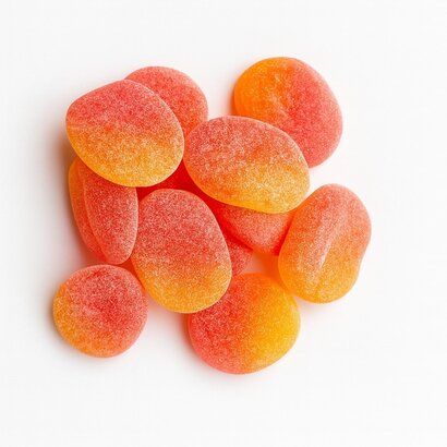 Perziken suikervrij snoep (100g)