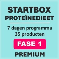 7 dagen FASE 1 startbox voor een premium proteinedieet