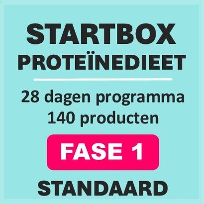 28 dagen dieetbox standaard proteinedieet