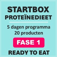 5 dagen FASE 1 startbox voor een READY TO EAT proteinedieet