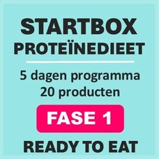 5 dagen FASE 1 startbox voor een READY TO EAT proteinedieet