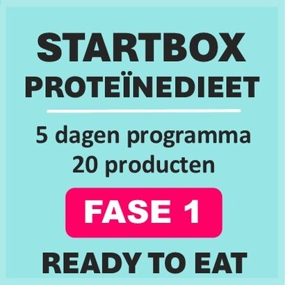 5 dagen startbox voor een READY TO EAT proteinedieet