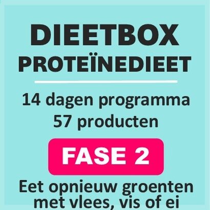 14 dagen FASE 2 dieetbox proteïnedieet