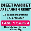 28-dagen RESET dieetpakket afslanken: een versneld proteïnedieetprogramma