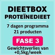 7 dagen FASE 3 dieetbox proteinedieet.