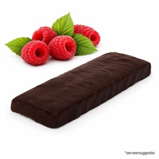Proteïne vegan chocoladereep met frambozen smaak