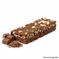 Proteïne reep crunchy dubbele chocolade