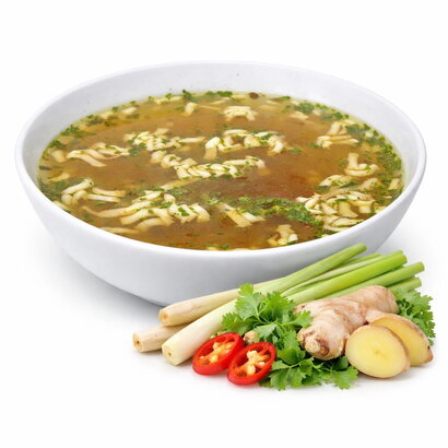 Proteine Aziatische noedelsoep