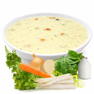 Proteine groentenroomsoep