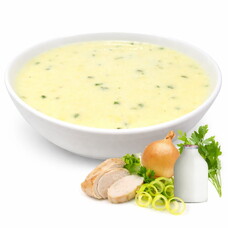 Proteine kippenroomsoep