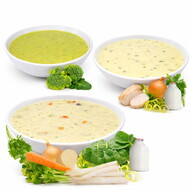 Proteine soep proefpakket Nr. 2 (8 porties in 8 smaken)
