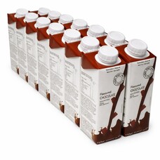 6 + 6 GRATIS - Chocolade drank eiwitrijk voordeelpakket