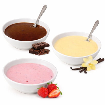 Proteine pudding proefpakket (10 zakjes in 10 smaken)