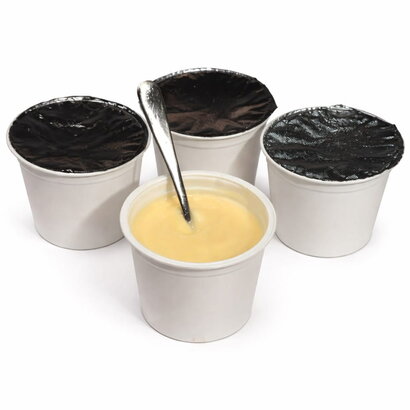 Proteïne pudding Melkchocolade bevat per portie 14 gram eiwitten en slechts 3 gram koolhydraten