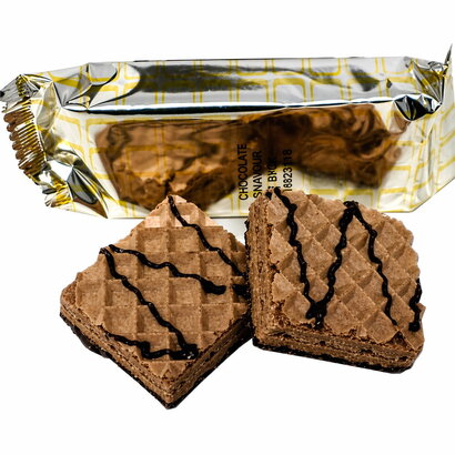 dietisnack Wafel chocolade